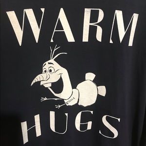 Disney Frozen Olaf Warm Hugs Long Sleeved T-Shirt